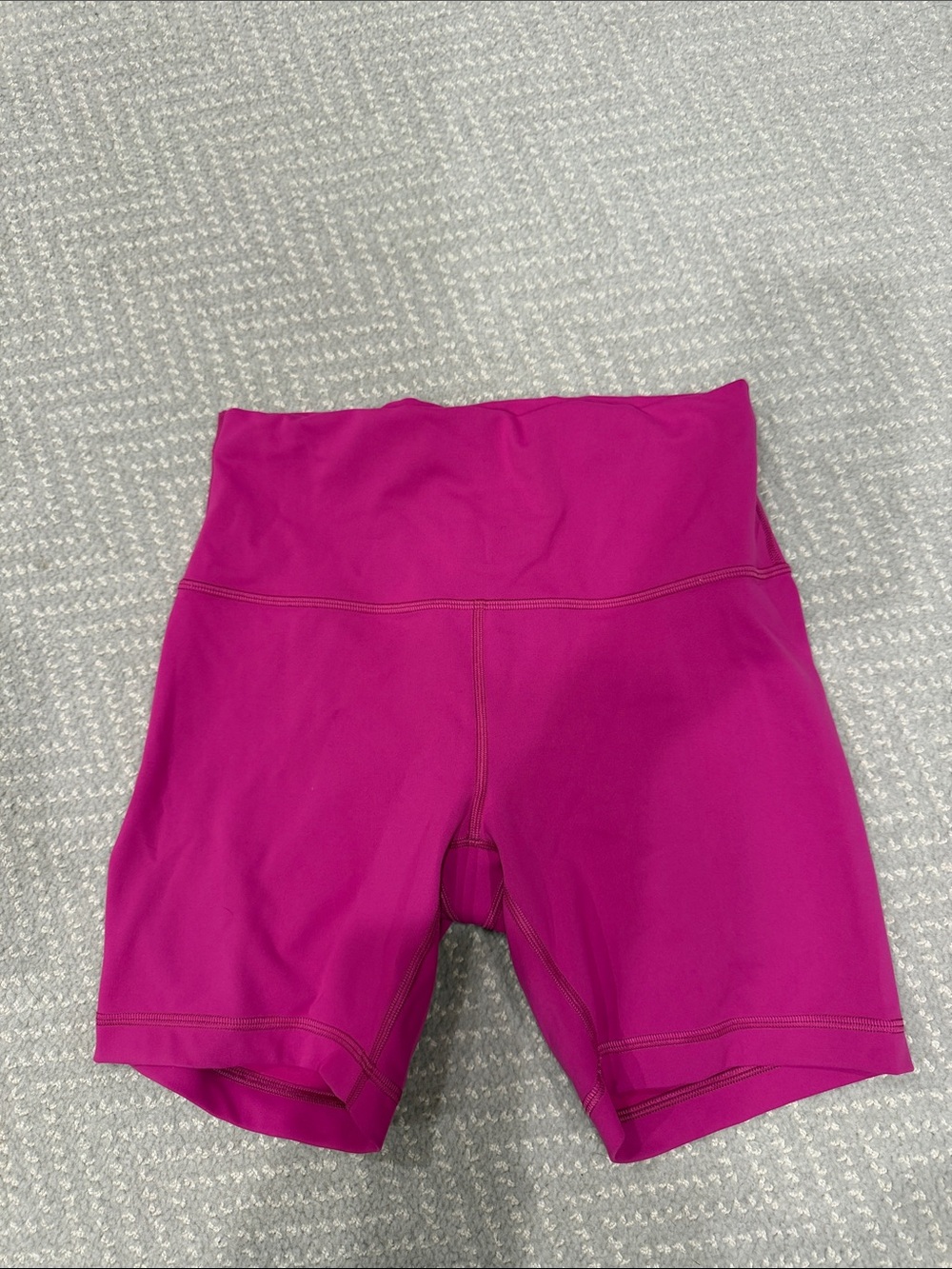 lululemon athletica Magenta High-Rise Bike Shorts